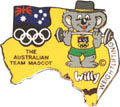 AOC, Willy Oval Pin