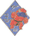 Mascot Syd Judo Pin