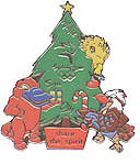 Aminco Christmas pin