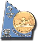 Pin and Coin set - Canoe-Kayak pin