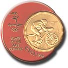 Pin and Coin set - Cycling pin