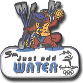 Syd Just Add Water Rubber Pin