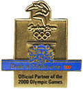 Bank of Melbourne Gold Pin