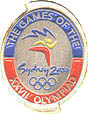 Oval Olympiad Pin