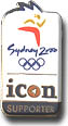 ICON Sydney 2000 Supporter pin