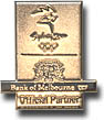 Bank of Melbourne Gold Pin