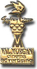 Val Morgen Cinema Advertising pin