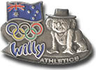 AOC Willy Athletics pin