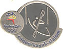 Canoe/Kayak-Slalom Pictogram Pin