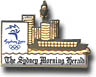 The Sydney Morning Herald Sydney Gold pin