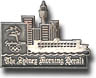 The Sydney Morning Herald Sydney Silver pin