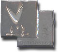 Gymnastics Millennium Pictogram Pin