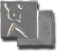 Tennis Millennium Pictogram Pin