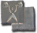 Weightlifting Millennium Pictogram Pin