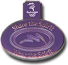 Share the Spirit, Wear the Spirit Pin