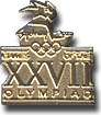Olympic XXVII Gold Pin