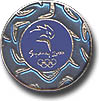 Logo repeat Boomerang Pin