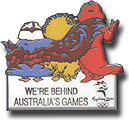 Were Behind Australias Games Pin