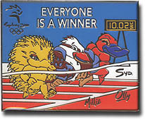 Oversize Everyone is a Winner Pin
