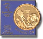 Pin and Coin set - Badminton pin