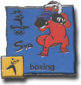 Boxing - Syd Pictogram Pin