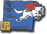 Equestrian - Syd Pictogram Pin