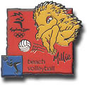 Beach Volleyball - Millie Pictogram Pin