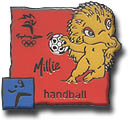 Handball - Millie Pictogram Pin