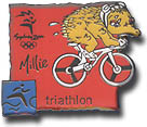 Triathlon - Millie Pictogram Pin