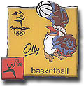 Basketball - Olly Pictogram Pin