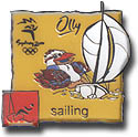 Sailing - Olly Pictogram Pin