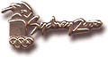 Gold Sydney 2000 Cutout Bar pin