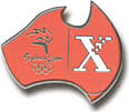 Xerox Red Australia Map Pin