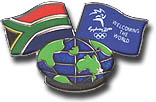 South Africa - Welcoming the World Flag series pin