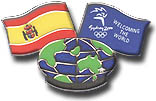 Spain - Welcoming the World Flag series pin