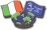 Ireland - Welcoming the World Flag series pin