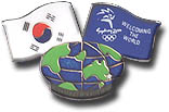 South Korea - Welcoming the World Flag series pin