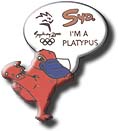 I'm a Platypus pin
