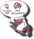 I'm a Kookaburra pin