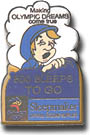 Sleepmakers 500 Days to Go Pin