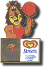 Streets Icecream Basketball pin