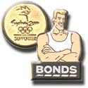Bonds Gold pin