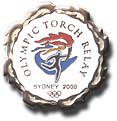 Torch Relay Circle Pin