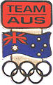 Team Aust Red Pin
