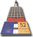 SOCOG 52 Mondays to Go Pin
