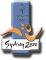 Cyan Athlete Pin