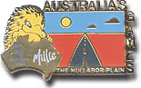 Mascots on Tour - Nullabor Plain Pin