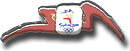 Sydney 2000 Removeable Red Flash Pin