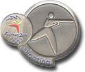 Shooting Pictogram Pin