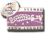Scenes from Sydney - Harbor Bridge pin